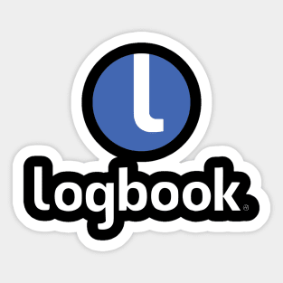 Logbuch für Geocacher Sticker